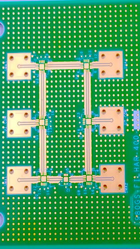 Multilayer Rogers+FR4 ENIG